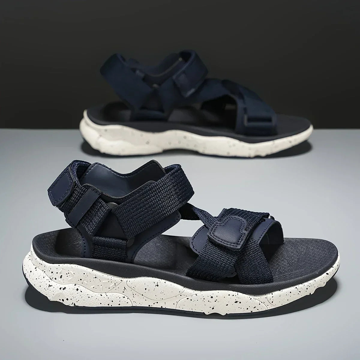 Jessica® | Non-Slip Sandals With Hook And Eye Closure