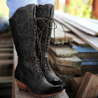 Ana | Women’s Mid-Calf Lace-Up Boots