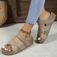 Irma® | Women's wedge sandals with braided straps