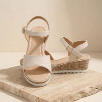Bianca | Women’s Buckle Wedge Sandals