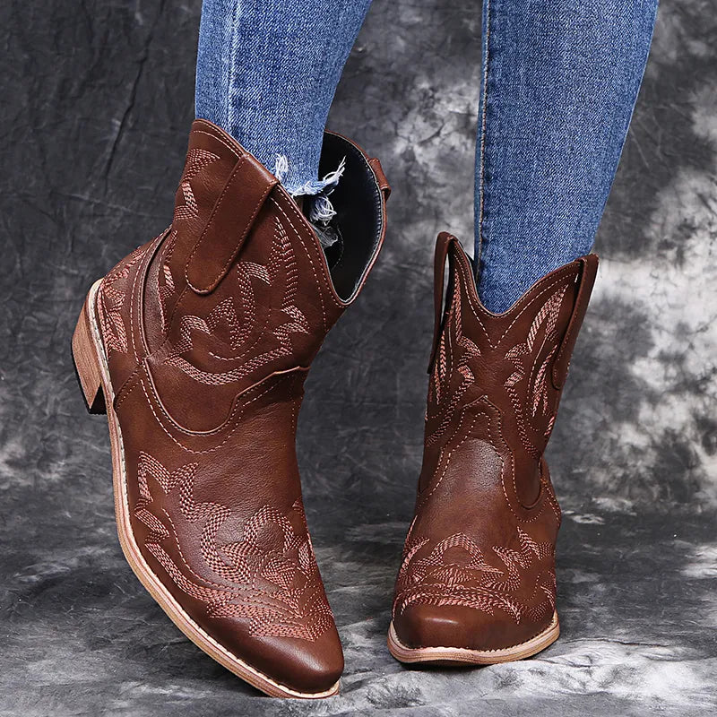 Danielle | Women’s Embroidered Summer Cowboy Boots