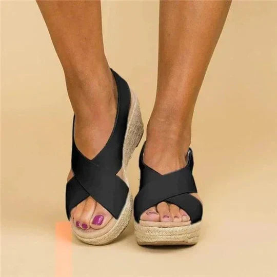 Mira® | Summery Chic Elegant Espadrille Sandals