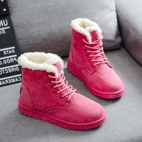 Skye | Women’s Casual Flat Heel Martin Boots – Lace-Up Short Ankle Style