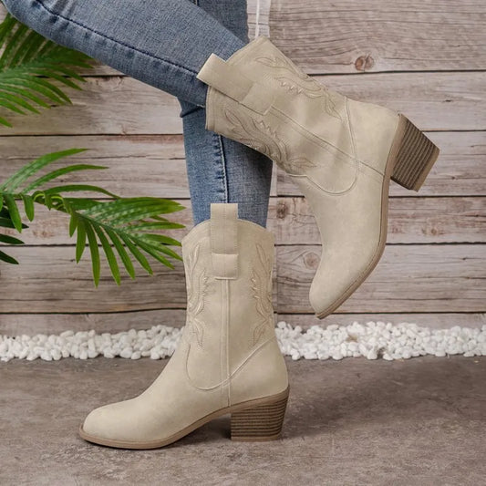 Melissa | Women’s Summer V-Cut Denim Boots