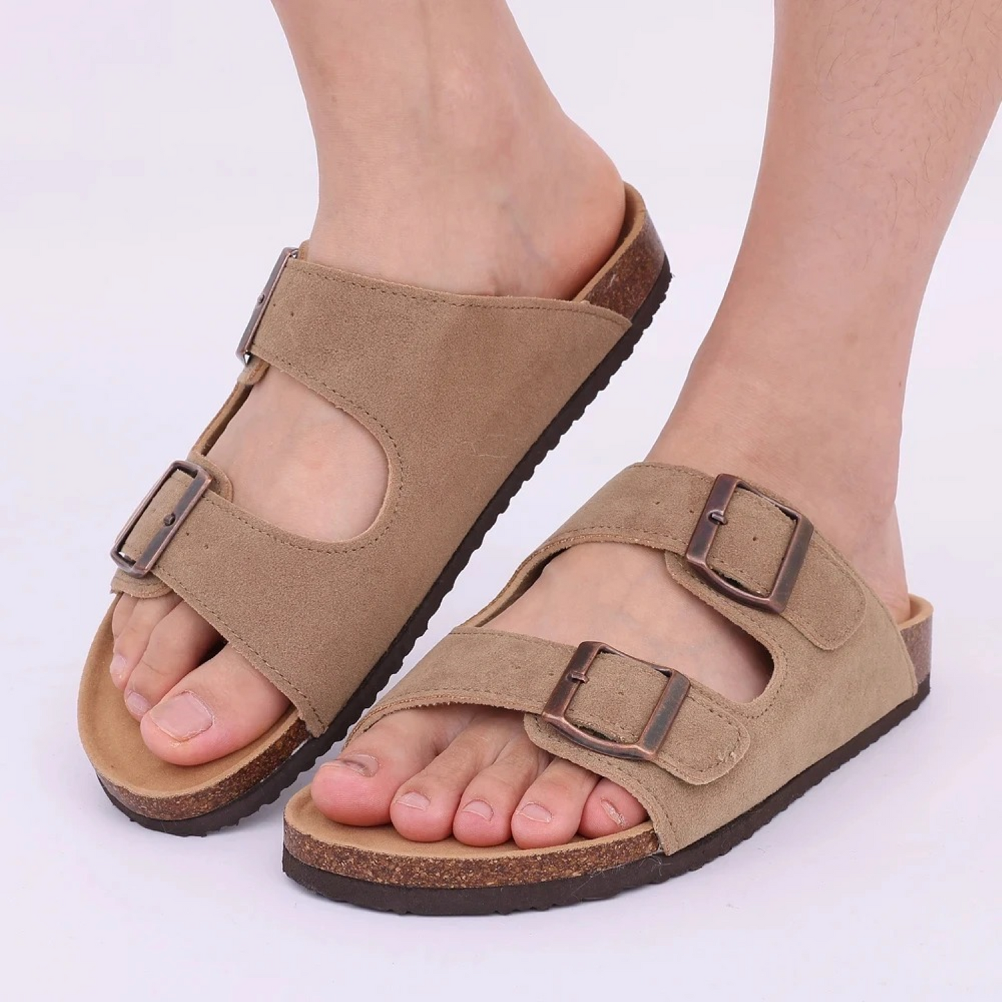 Adelina® | Cork Heel Sandals