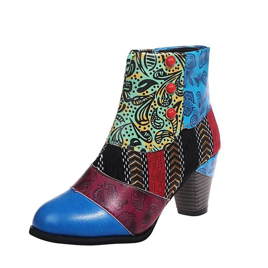 Cole | Vintage National Style Boho Women’s Martin Boots
