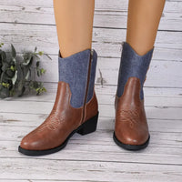 Cassandra | Women Summer Mid-Calf Cowboy Boots