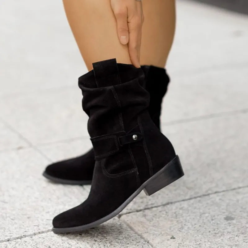 Brittany | Women’s Summer Zipper Western Boots