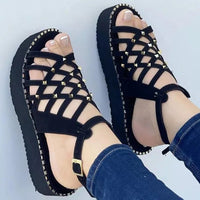 Selene® | Women'S Cutout Toe Platform Sandals Fashion