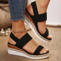 Natalia | Women’s Peep-Toe Wedge Sandals