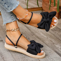 Teresa® | Stylish Flat Sandals With A Bow