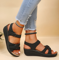 Allison® | Soft elegance wedge sandals