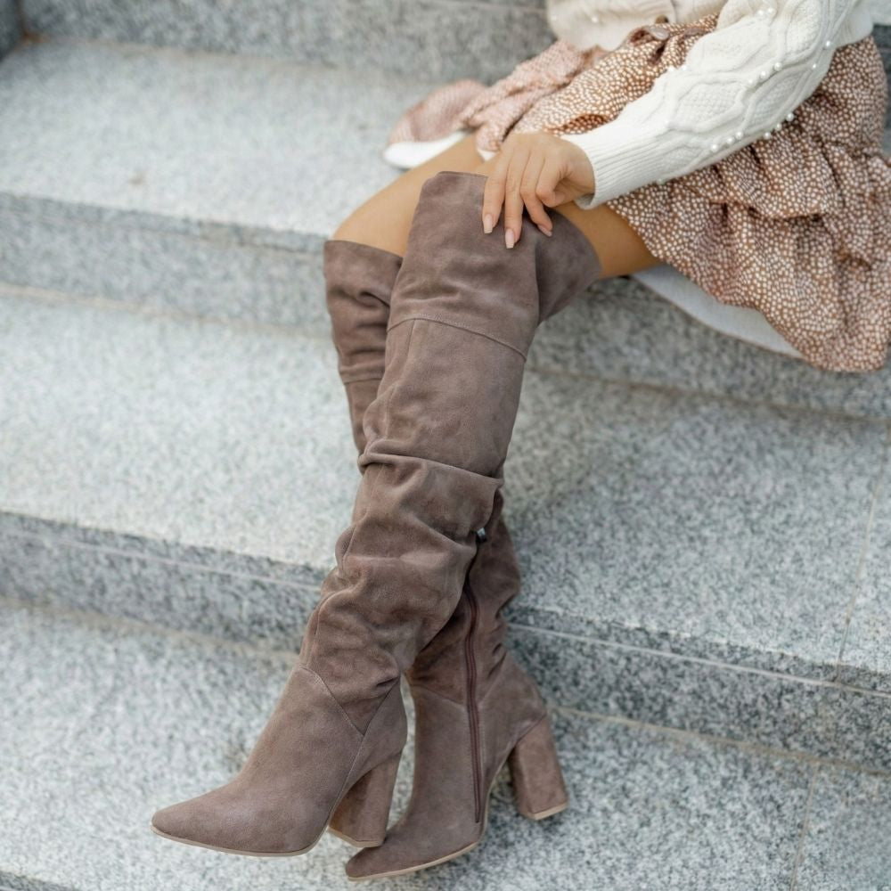 Audrey | Women’s Over The Knee High Heel Boots