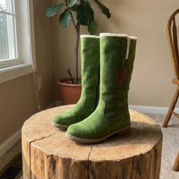 Elly | Women’s Mid Calf Boots With Fur Lining