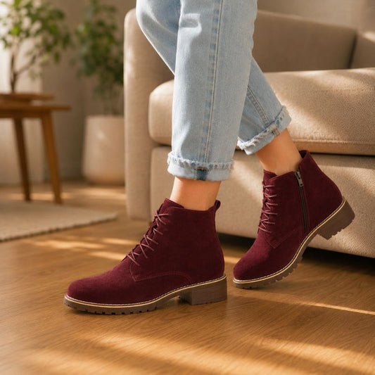Cheyenne | Orthopedic Round Toe Short Martin Boots