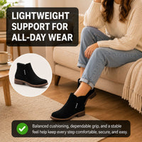 Cleo | Orthopedic Frosted Fall Ankle Boots