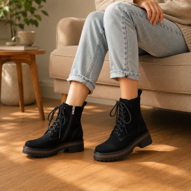Stella | Orthopedic Women’s Platform Height-Increasing Ankle Boots