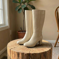 Claire | Women’s Knee-High Heeled Boots