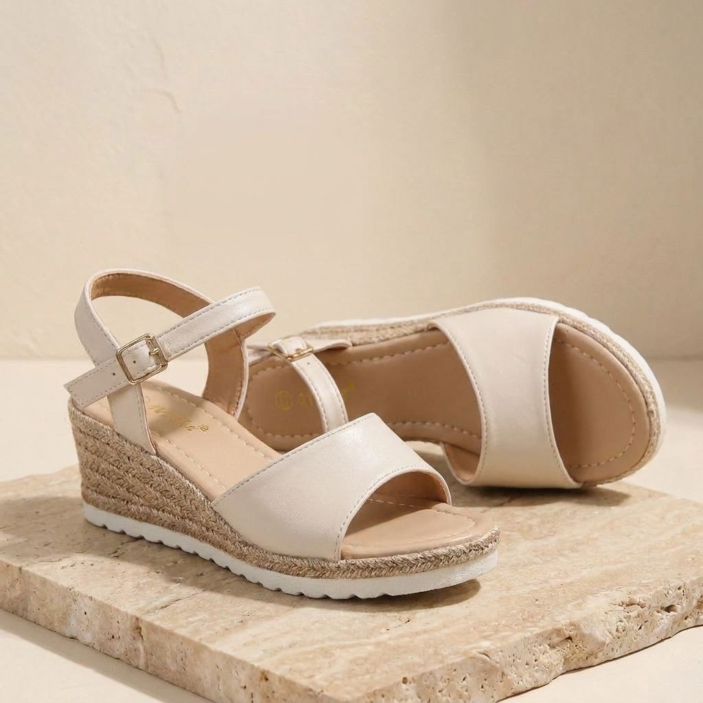Bianca | Women’s Buckle Wedge Sandals