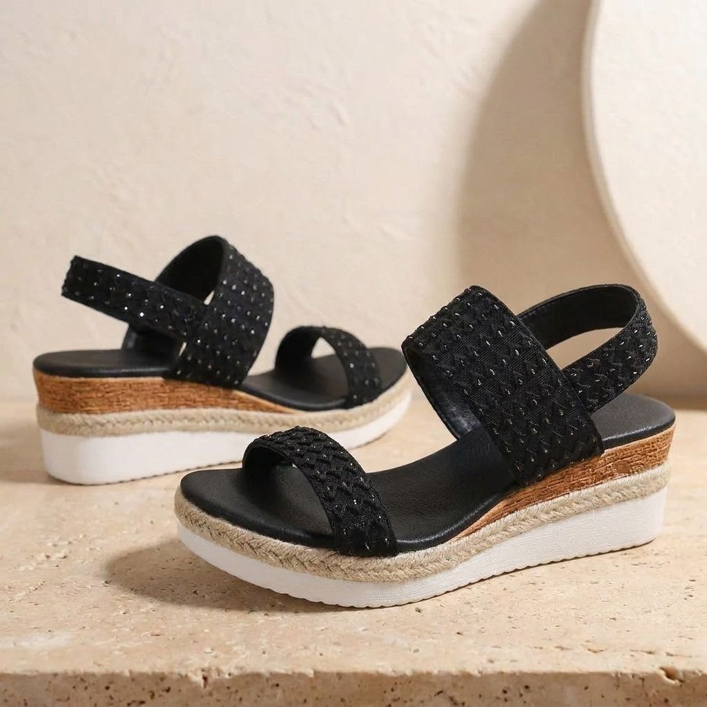 Natalia | Women’s Peep-Toe Wedge Sandals