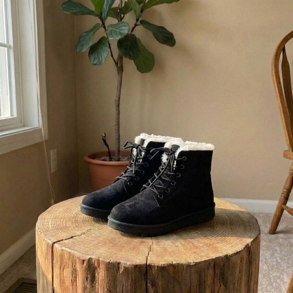Kayla | Women’s Winter Lace-Up Ankle Boots