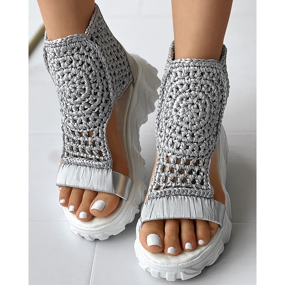Natalia® | Dames Braided Sandals
