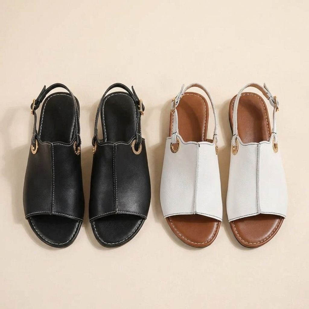 Alessia | Women’s Peep-Toe Back Strap Sandals