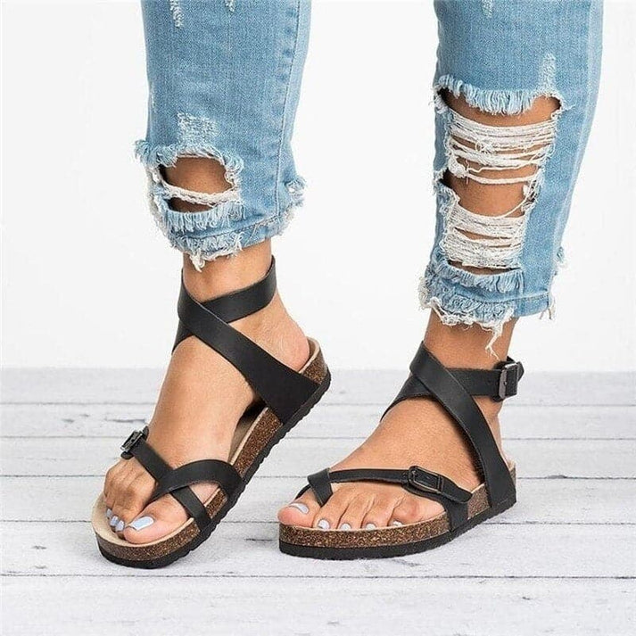 Brigida® | Elegant Sandals With Leather Straps