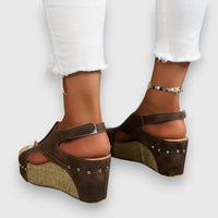 Wendy® | Vintage Tray-Sandalen