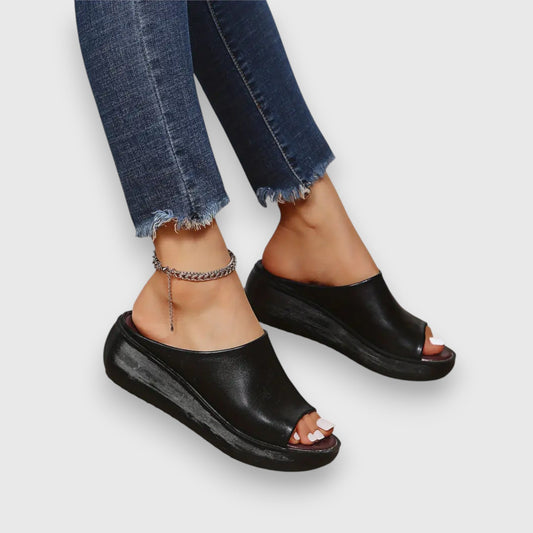 Vanessa® | Faux Leather Sandal