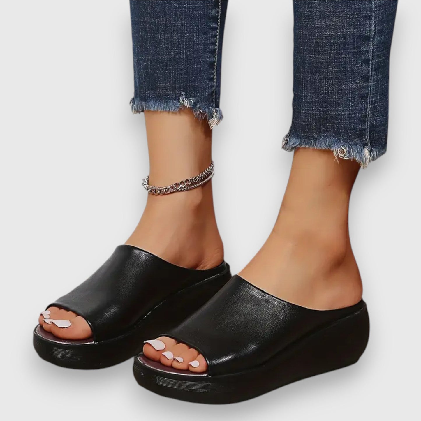 Vanessa® | Faux Leather Sandal