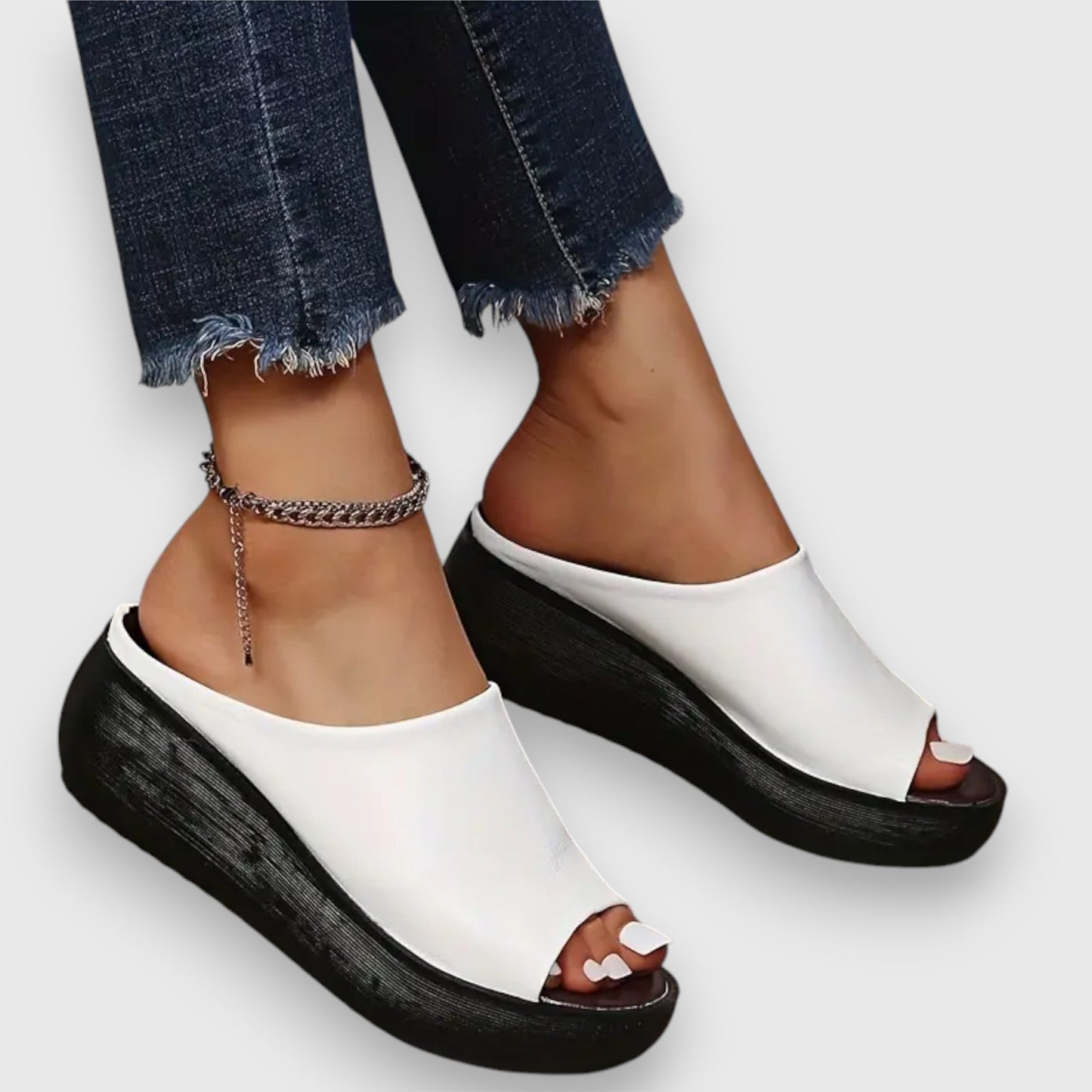 Vanessa® | Faux Leather Sandal