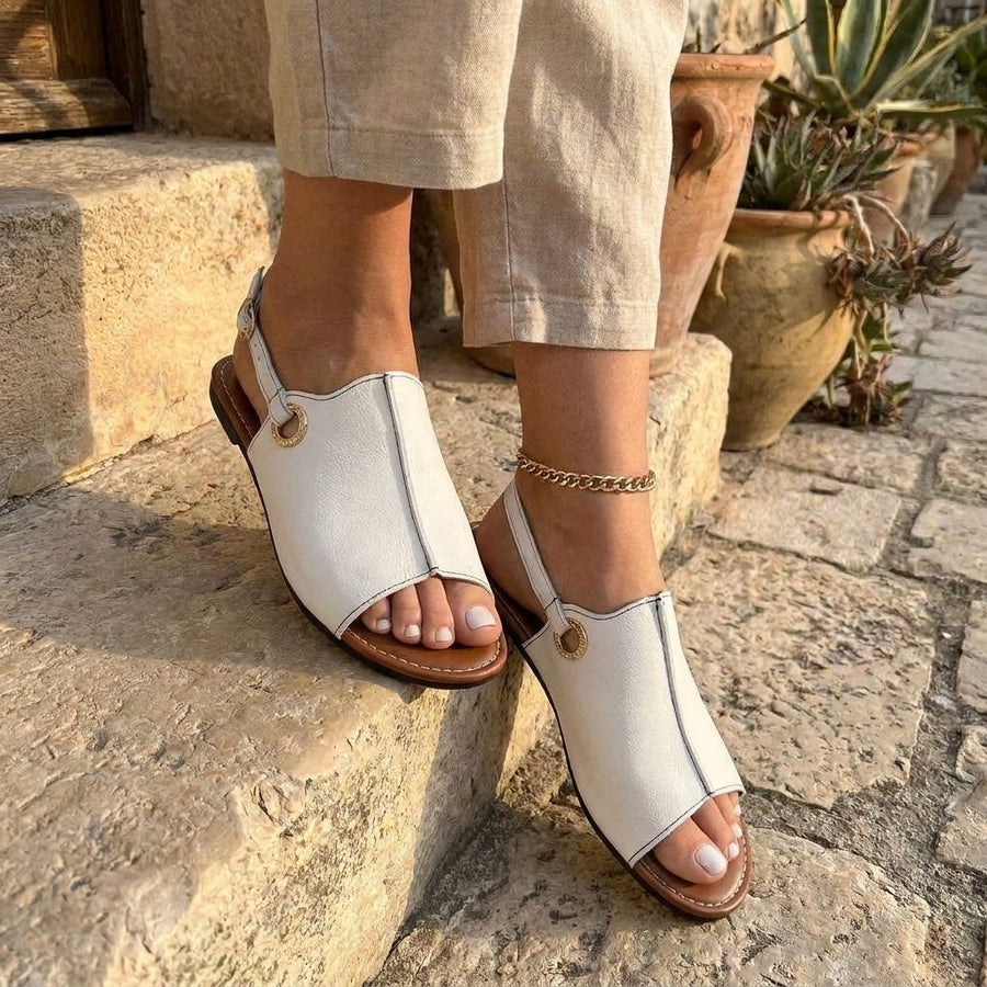 Alessia | Women’s Peep-Toe Back Strap Sandals