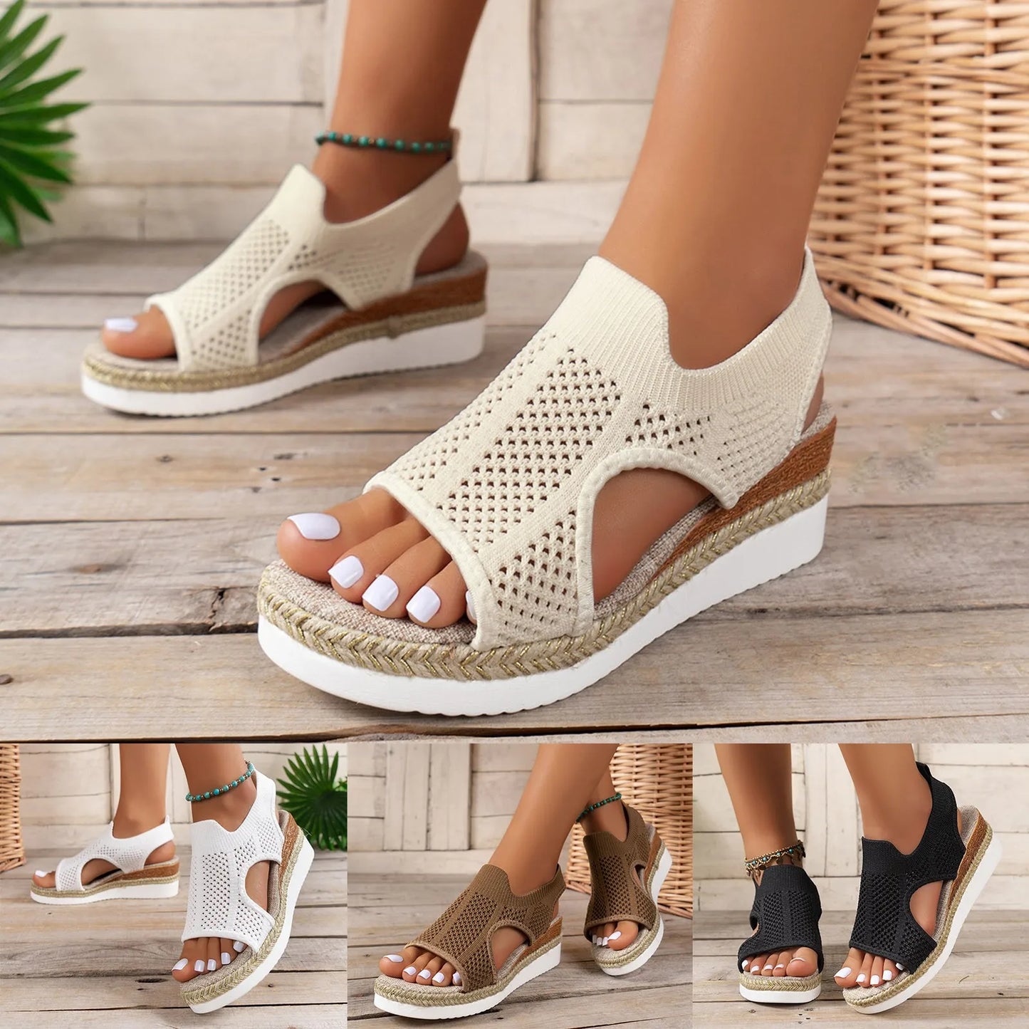Virginia® | Stylish And Fashionable Sandals With Thick Sole