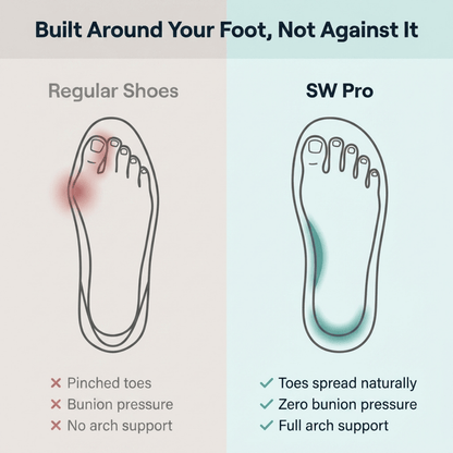 SW Pro | Orthopedic Wide Toe Comfort Shoes