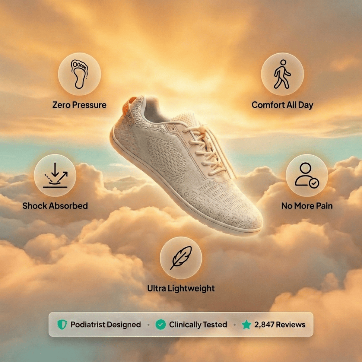SW Pro | Orthopedic Wide Toe Comfort Shoes