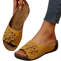 Reina® | Women'S Floral Slide Sandals