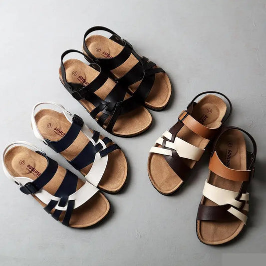 Francisca® | High quality orthopedic leather sandals