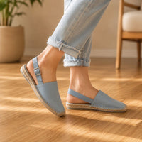 Sophia | Women’s Soft Leather Fisherman Flat Sandals
