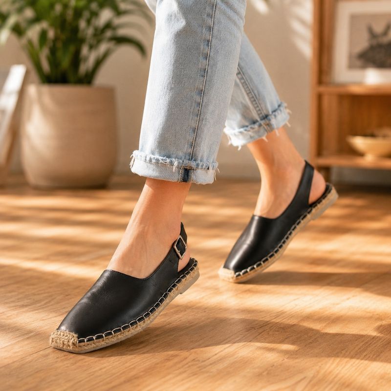 Sophia | Women’s Soft Leather Fisherman Flat Sandals