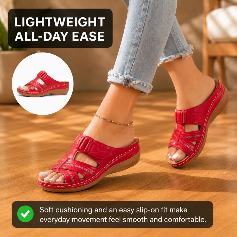 Benedicta® | Fashionable Open Toe Sandals For Summer Style