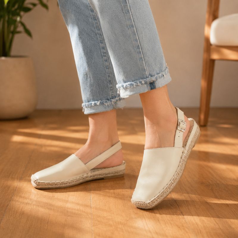 Sophia | Women’s Soft Leather Fisherman Flat Sandals