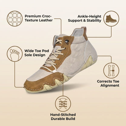 SW Max  | Wide Supportive Ankle Boots for Foot, Toe & Joint Pain
