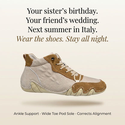 SW Max  | Wide Supportive Ankle Boots for Foot, Toe & Joint Pain