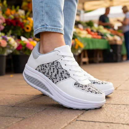 SW Max | Platform Sneakers for Foot Fatigue, Knee & Back Pain