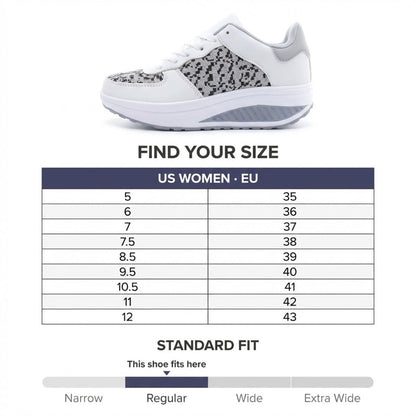 SW Max | Platform Sneakers for Foot Fatigue, Knee & Back Pain