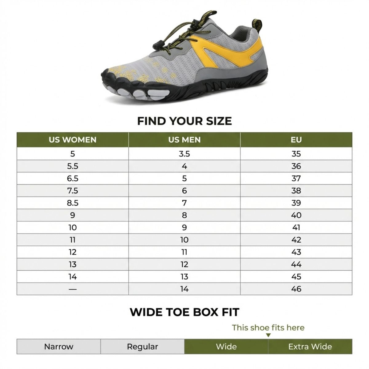 Barefoot | Orthopedic Sports Shoes for Foot, Knee & Back Pain
