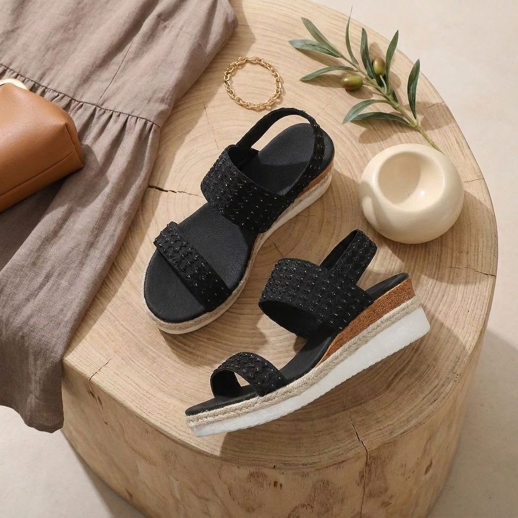 Natalia | Women’s Peep-Toe Wedge Sandals