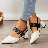 Imelda® | Elegant Sandals With Cuban Heels Tyrax
