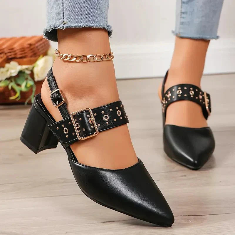 Margot® | Elegant Sandals With Cuban Heels